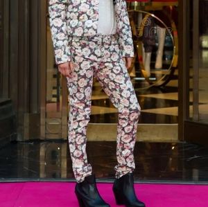 Juicy Couture Low Rise Floral Pants 6